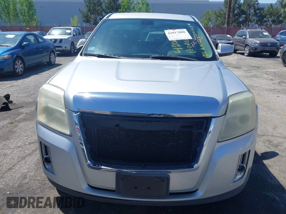 2010 GMC Terrain SLE-1 with VIN 2CTFLCEW0A6276238, listed as a IAAI auction lot 42017808 with 168,853 mi miles. Bid and sale history available at carsss.com. Image 6.