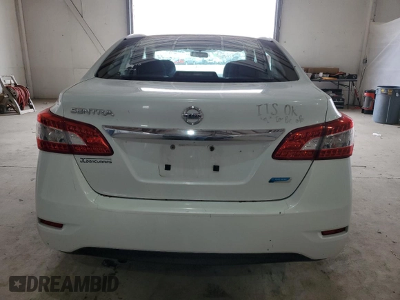 2014 Nissan Sentra SV with VIN 3N1AB7AP0EY321054, listed as a Copart auction lot 52775035 with 169,606 mi miles and Clean Title. Bid and sale history available at DreamBid. Image 6.