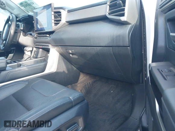 2023 Toyota Tundra Limited with VIN 5TFJA5DB8PX070681, listed as a IAAI auction lot 41617433 with 57,693 mi miles and . Bid and sale history available at DreamBid. Image 5.