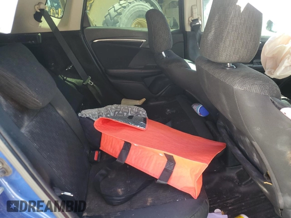 2015 Honda Fit LX with VIN 3HGGK5H56FM723252, listed as a Copart auction lot 48718255 with 170,343 mi miles and Salvage Title. Bid and sale history available at carsss.com. Image 10.