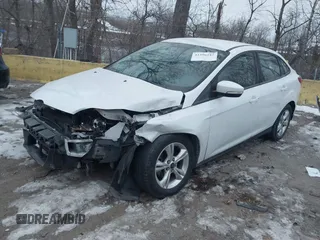 2013 Ford Focus SE with VIN 1FADP3F29DL343536, listed as a IAAI auction lot 41396247 with 185,737 mi miles. Bid and sale history available at carsss.com. Image 18.