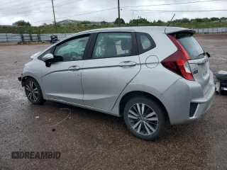 2015 Honda Fit EX-L with VIN 3HGGK5H81FM753415, listed as a Copart auction lot 58566245 with Not provided miles and Salvage title. Bid and sale history available at DreamBid. Image 2.