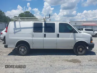 2020 Chevrolet Express Cargo with VIN 1GCWGAFG5L1119726, listed as a IAAI auction lot 42648575 with 127,516 mi miles and . Bid and sale history available at DreamBid. Image 13.