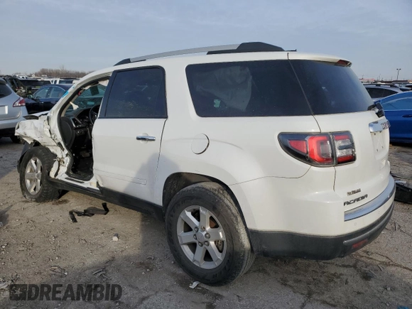 2016 GMC Acadia SLE with VIN 1GKKRPKD7GJ285053, listed as a Copart auction lot 84736704 with Not Provided miles and Salvage Title. Bid and sale history available at carsss.com. Image 2.