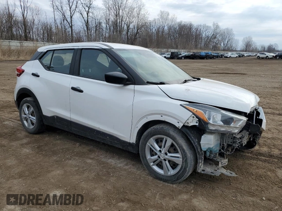 2020 Nissan Kicks S with VIN 3N1CP5BV4LL497286, listed as a Copart auction lot 51076695 with 106,644 mi miles and Clean Title. Bid and sale history available at DreamBid. Image 4.