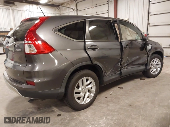 2015 Honda CR-V EX with VIN 5J6RM4H50FL075754, listed as a IAAI auction lot 41857378 with 119,272 mi miles and . Bid and sale history available at carsss.com. Image 4.