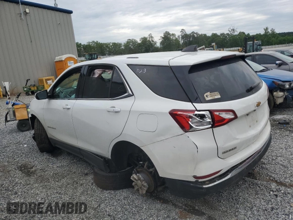 2018 Chevrolet Equinox LT with VIN 3GNAXJEVXJS606983, listed as a Copart auction lot 57243435 with 115,668 mi miles and Salvage title. Bid and sale history available at DreamBid. Image 2.
