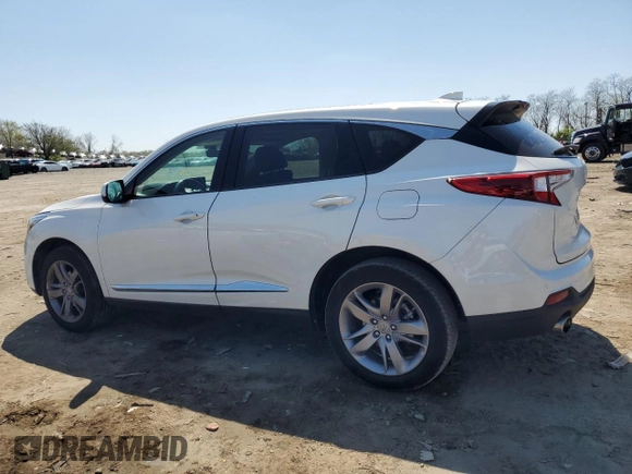 2020 Acura RDX Advance with VIN 5J8TC2H77LL030246, listed as a Copart auction lot 52357305 with 49,442 mi miles and Salvage title. Bid and sale history available at DreamBid. Image 2.
