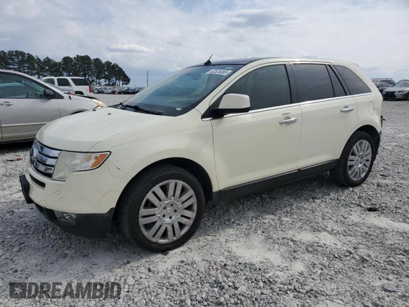 2008 Ford Edge Limited with VIN 2FMDK49C68BA42825, listed as a Copart auction lot 52525065 with 201,898 mi miles and Salvage Title. Bid and sale history available at carsss.com. Image 1.