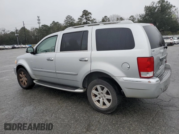 2008 Chrysler Aspen Limited z VIN 1A8HX58N28F117382, wystawiony jako Copart lot #47127695 z przebiegiem 190 599 mil mil oraz Szkoda całkowita • Salvage title. Historia ofert i sprzedaży dostępna na DreamBid. Obrazek 2.