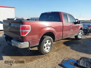 2010 Ford F-150 XL with VIN 1FTEX1C84AKE54282, listed as a IAAI auction lot 41155347 with 162,942 mi miles. Bid and sale history available at carsss.com. Image 4.