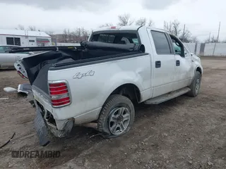 2008 Ford F-150 XLT with VIN 1FTPW14V18FC09362, listed as a IAAI auction lot 41735041 with 123,266 mi miles. Bid and sale history available at carsss.com. Image 4.