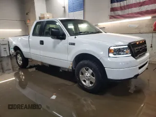 2006 Ford F-150 STX with VIN 1FTRX14W16NA32796, listed as a Copart auction lot 48738465 with 257,813 mi miles and Salvage Title. Bid and sale history available at carsss.com. Image 4.