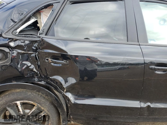 2017 Audi Q3 Premium with VIN WA1BCCFS4HR014740, listed as a Copart auction lot 48615285 with 0 mi miles and Salvage Title. Bid and sale history available at carsss.com. Image 11.