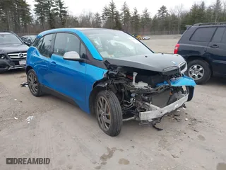 2017 BMW i3 with VIN WBY1Z8C59HV551251, listed as a IAAI auction lot 41239894 with 1 mi miles. Bid and sale history available at carsss.com. Image 1.