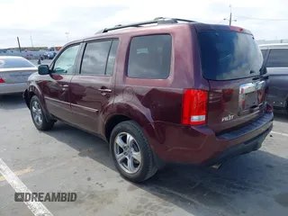 2012 Honda Pilot EX-L with VIN 5FNYF4H64CB071399, listed as a IAAI auction lot 42458976 with 91,026 mi miles and . Bid and sale history available at DreamBid. Image 3.