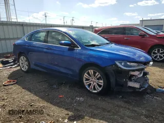 2016 Chrysler 200 Limited with VIN 1C3CCCAB8GN146587, listed as a Copart auction lot 50133145 with 56,763 mi miles and Salvage Title. Bid and sale history available at carsss.com. Image 4.