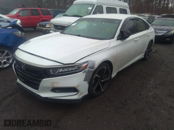 2019 Honda Accord Sport with VIN 1HGCV1F31KA009018, listed as a IAAI auction lot 38595783 with Not Provided miles and . Bid and sale history available at DreamBid. Image 13.