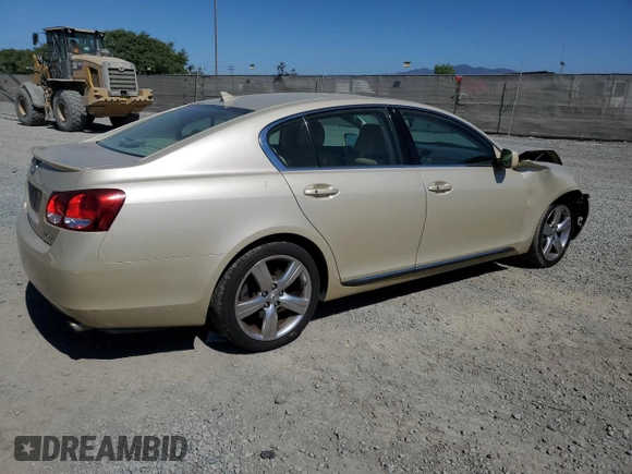 2007 Lexus GS 350 with VIN JTHBE96S970018819, listed as a Copart auction lot 73711404 with 89,603 mi miles and Salvage Title. Bid and sale history available at carsss.com. Image 3.