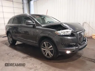2013 Audi Q7 Premium Plus с VIN WA1LGAFE5DD005527, выставлен на аукционе IAAI как лот 42616487 с пробегом 113 552 миль миль и . История ставок и продаж доступна на DreamBid. Изображение 1.