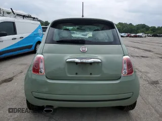 2015 FIAT 500 Pop with VIN 3C3CFFAR2FT501922, listed as a Copart auction lot 60263845 with 83,194 mi miles and Salvage title. Bid and sale history available at DreamBid. Image 6.