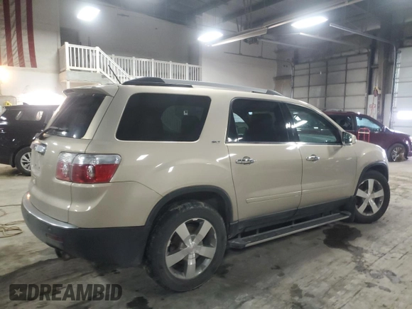 2011 GMC Acadia SLT1 with VIN 1GKKRRED6BJ191424, listed as a Copart auction lot 48053595 with 127,831 mi miles and Salvage Title. Bid and sale history available at carsss.com. Image 3.