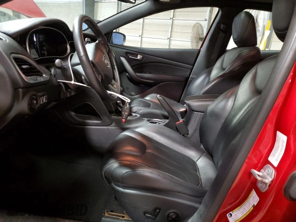 2013 Dodge Dart Limited with VIN 1C3CDFCA7DD188799, listed as a Copart auction lot 57661195 with 26,774 mi miles and Salvage title. Bid and sale history available at DreamBid. Image 7.