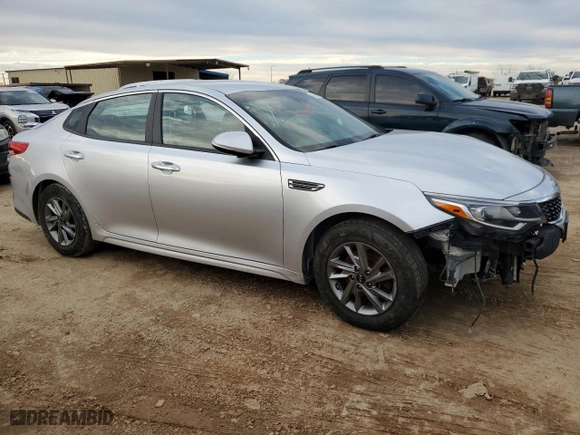 2019 Kia Optima LX with VIN 5XXGT4L31KG305687, listed as a Copart auction lot 43200895 with 94,436 mi miles and Salvage Title. Bid and sale history available at carsss.com. Image 4.