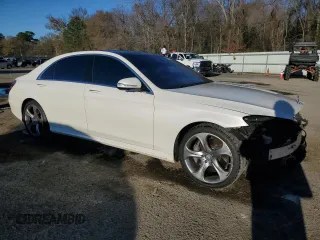 2016 Mercedes-Benz S 550 with VIN WDDUG8CB0GA230317, listed as a Copart auction lot 88218235 with 89,540 mi miles and Salvage Title. Bid and sale history available at carsss.com. Image 4.