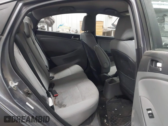 2017 Hyundai Accent SE with VIN KMHCT4AE4HU286778, listed as a IAAI auction lot 41885953 with 129,972 mi miles and . Bid and sale history available at DreamBid. Image 8.