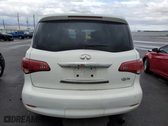 2011 Infiniti QX56 8-passenger with VIN JN8AZ2NC8B9301420, listed as a Copart auction lot 78198864 with 178,369 mi miles and Clean Title. Bid and sale history available at carsss.com. Image 6.