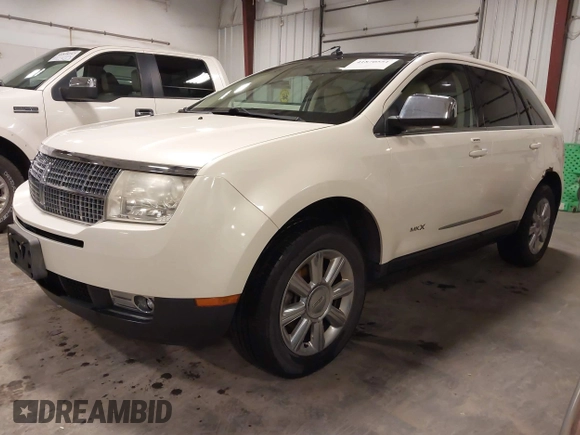 2007 Lincoln MKX with VIN 2LMDU88C57BJ02373, listed as a IAAI auction lot 41870551 with 191,193 mi miles. Bid and sale history available at carsss.com. Image 2.