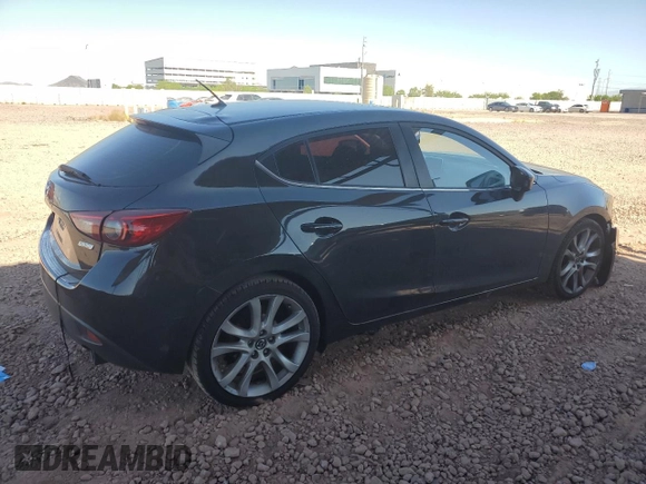 2016 Mazda 3 i Touring with VIN JM1BM1L73G1283042, listed as a Copart auction lot 61417685 with 71,876 mi miles and Salvage title. Bid and sale history available at DreamBid. Image 3.
