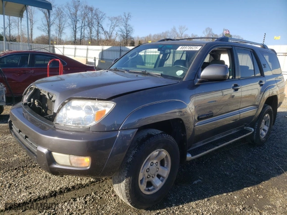 2004 Toyota 4Runner Limited with VIN JTEBU17R440040607, listed as a Copart auction lot 88978625 with 260,467 mi miles and Salvage Title. Bid and sale history available at carsss.com. Image 1.