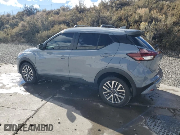 2023 Nissan Kicks SV with VIN 3N1CP5CV1PL477954, listed as a Copart auction lot 78656154 with 65,791 mi miles and Salvage Title. Bid and sale history available at carsss.com. Image 2.