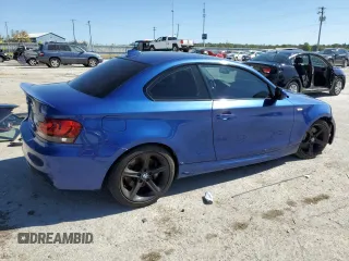 2010 BMW 1 Series 135i with VIN WBAUC7C58AVK96573, listed as a Copart auction lot 74571844 with Not Provided miles and Non Repairable. Bid and sale history available at carsss.com. Image 3.