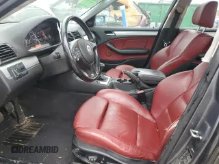 2001 BMW 3 Series 330i with VIN WBAAV53401FT01378, listed as a Copart auction lot 47212715 with 185,463 mi miles and Salvage Title. Bid and sale history available at carsss.com. Image 7.