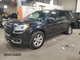 2014 GMC Acadia SLE z VIN 1GKKVPKDXEJ251262, wystawiony jako Copart lot #57589015 z przebiegiem 166 000 mil mil oraz Szkoda całkowita • Salvage title. Historia ofert i sprzedaży dostępna na DreamBid. Obrazek 1.