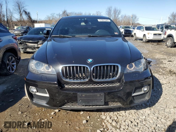 2014 BMW X6 xDrive35i with VIN 5UXFG2C59E0C44070, listed as a Copart auction lot 41997365 with 72,998 mi miles and Salvage Title. Bid and sale history available at carsss.com. Image 5.