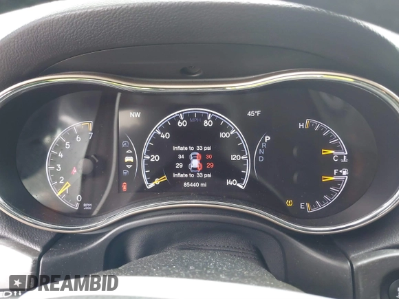 2017 Jeep Grand Cherokee Laredo with VIN 1C4RJFAG9HC714884, listed as a IAAI auction lot 41777396 with 85,440 mi miles. Bid and sale history available at carsss.com. Image 7.