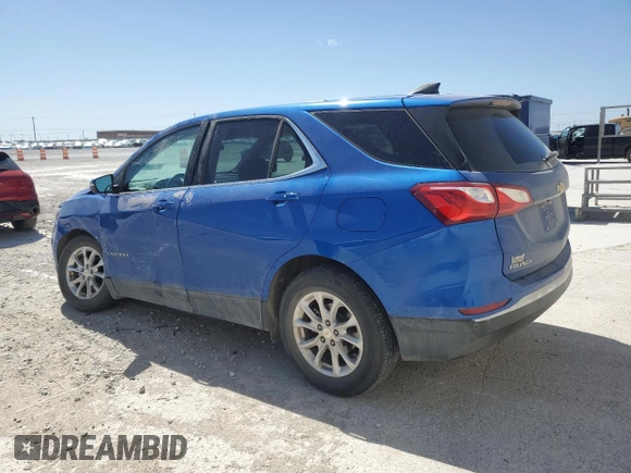 2019 Chevrolet Equinox LT with VIN 3GNAXKEV5KS524506, listed as a Copart auction lot 49695895 with 34,006 mi miles and Salvage Title. Bid and sale history available at DreamBid. Image 2.