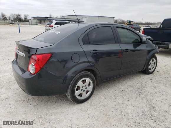 2016 Chevrolet Sonic LS with VIN 1G1JA5SH9G4163646, listed as a Copart auction lot 88910785 with 100,184 mi miles and Salvage Title. Bid and sale history available at carsss.com. Image 3.