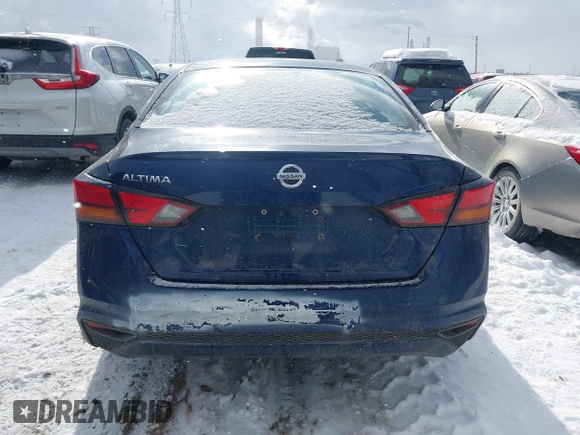 2021 Nissan Altima 2.5 S with VIN 1N4BL4BV9MN318780, listed as a IAAI auction lot 41329813 with 79,410 mi miles. Bid and sale history available at carsss.com. Image 16.