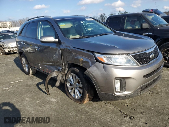 2015 Kia Sorento EX with VIN 5XYKU4A7XFG645404, listed as a Copart auction lot 86965254 with 0 mi miles and Salvage Title. Bid and sale history available at carsss.com. Image 4.