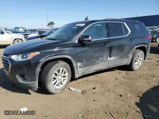 2019 Chevrolet Traverse LT Cloth with VIN 1GNEVGKW3KJ159911, listed as a Copart auction lot 48338175 with 134,566 mi miles and Clean Title. Bid and sale history available at carsss.com. Image 1.