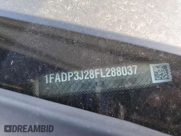 2015 Ford Focus Titanium с VIN 1FADP3J28FL288037, выставлен на аукционе Copart как лот 56972865 с пробегом 75 703 миль миль и Списание • Salvage title. История ставок и продаж доступна на DreamBid. Изображение 13.