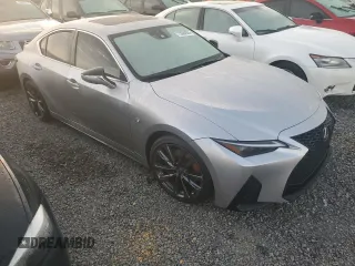 2024 Lexus IS 350 F Sport with VIN JTHGZ1B2XR5073688, listed as a Copart auction lot 73684924 with Not provided miles and Salvage title. Bid and sale history available at DreamBid. Image 4.