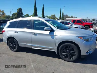 2013 Infiniti JX35 with VIN 5N1AL0MMXDC345352, listed as a IAAI auction lot 40145431 with 105,286 mi miles and . Bid and sale history available at DreamBid. Image 14.