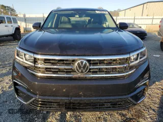 2022 Volkswagen Atlas 3.6L V6 SEL R-Line with VIN 1V2AR2CA2NC546121, listed as a Copart auction lot 77405214 with 73,177 mi miles and Salvage Title. Bid and sale history available at carsss.com. Image 5.