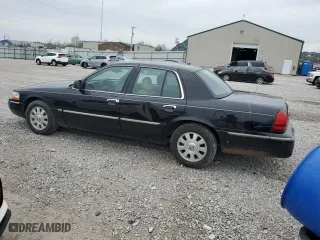 2005 Mercury Grand Marquis LS Premium with VIN 2MEFM75W25X627343, listed as a Copart auction lot 52307095 with 213,331 mi miles and Clean Title. Bid and sale history available at carsss.com. Image 2.